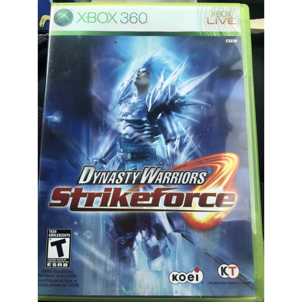 Dynasty Warriors: Strikeforce (Microsoft Xbox 360, 2010) With Manual‎